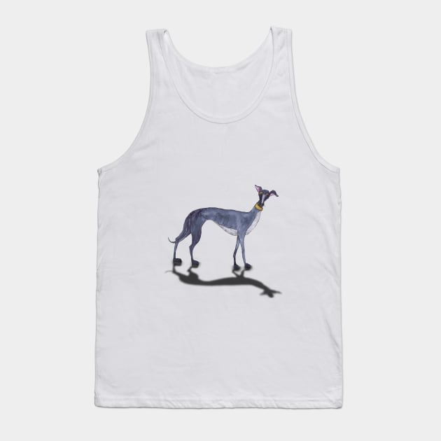 GREYHOUND Tank Top by haresandcritters